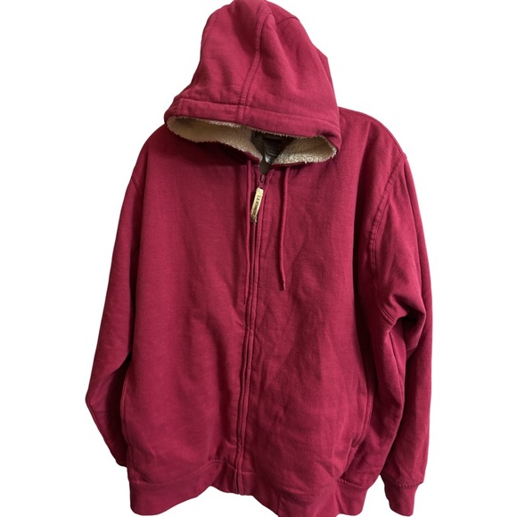 C.E. Schmidt Sherpa Hoodie Sweatshirt Jacket  Full Zip Size XXL NWOTS - Picture 1 of 9